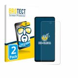 BROTECT - Screenprotector voor Oppo A5 4G - Folie Beschermfolie transparant 2 Stuks
