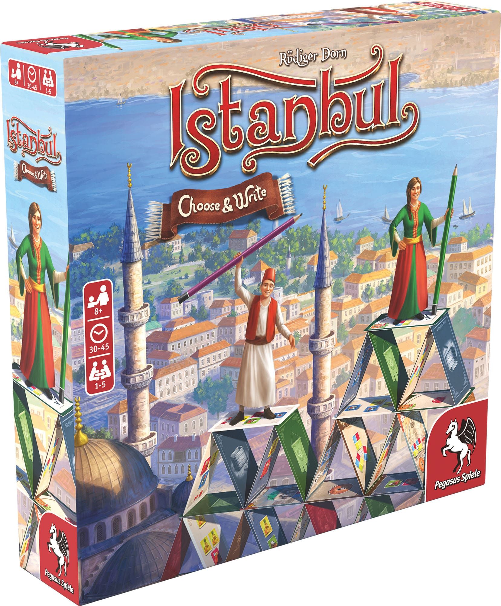 Pegasus Spiele Gmbh Istanbul - Choose & Write