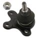 febi bilstein 04944 Draagscharnier met borgmoer, 1 stuk | Compatibel met: SEAT AROSA, VW LUPO I, POLO, POLO III, POLO Van Kasten/Schrägheck