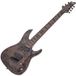 Schecter Omen Elite 7 MultiScale Charcoal guitare électrique