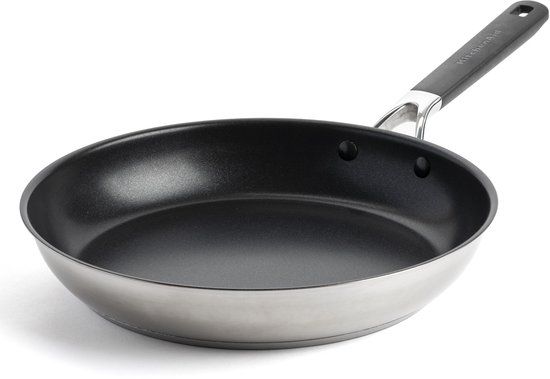 KitchenAid Stainless Steel Koekenpan 28cm