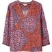 White Stuff Elisa Eco Vero Top Rouge