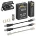 Goobay 93010 LAN-netwerktester/RJ45 kabeltester - RJ11 - RJ12 - ISDN - CAT5 - CAT6 - BNC/netwerkkabeltester /netwerkmeetapparaat/zwart