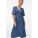 VERO MODA VMMELANEY 2/4 BLK DRESS WVN NOOS Dames Mini jurken