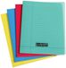 Calligraphe Clairefontaine 18030C Calligraphe - Set van 10 Geniet schriften - 17x22cm - 48 Grote ruiten Pagina's - 90g Wit Papier - Transparante polypropyleen kaft - Willekeurige kleuren
