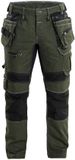 Blåkläder Werkbroek denim stretch X1900 1990-1141 - Donker herfstgroen/Zwart - C54