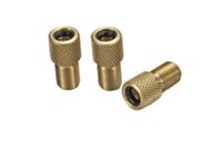 XLC Unisex - Volwassenen ventieladapter 2501960052 ventieladapter, goud, One Size