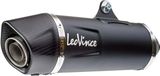Leovince Nero Piaggio Beverly 350 Sport Touring Euro 3 11-16 RVS & Carbon Gehomologeerde Uitlaatdemper Zilver