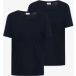 Basic shirt met ronde hals in een 2-pack