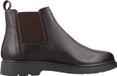 GEOX U SPHERICA Chelsea boots Bruin Leer/Textiel Heren Maat 41