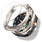 Merkloos Stalen Beschermhoes voor Smartwatch 47mm