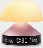 Lexon MINA Sunrise Alarm Clock - Light Pink