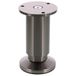 Wagner 12037101 meubelvoet titanium zwart met montageplaat Ø 40/60 x 100-115 mm