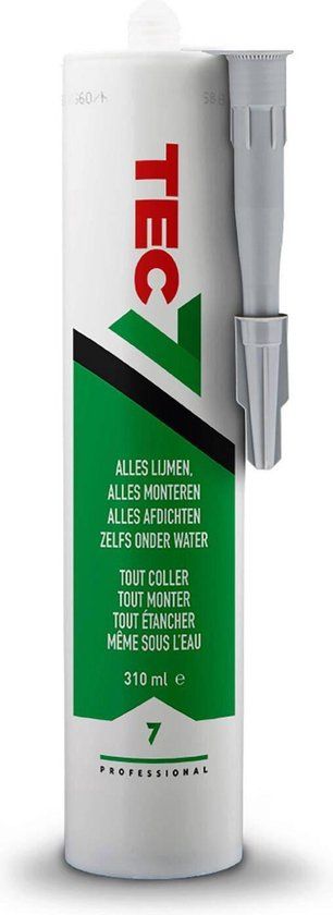 Tec7 Montagekit - Grijs - Patroon - 310ml