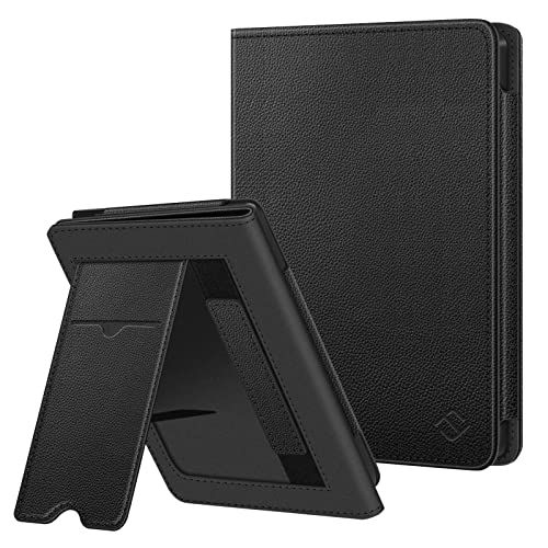 Fintie Hoes voor Tolino Shine 4 / Kobo Clara 2E - kickstand beschermhoes (*zwart)