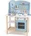 PolarB Houten Keuken met Accessoires Zilver - Blauw
