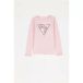 Guess T-shirt LS pour fille (lot de 1), Lilas romantique, 16 ans
