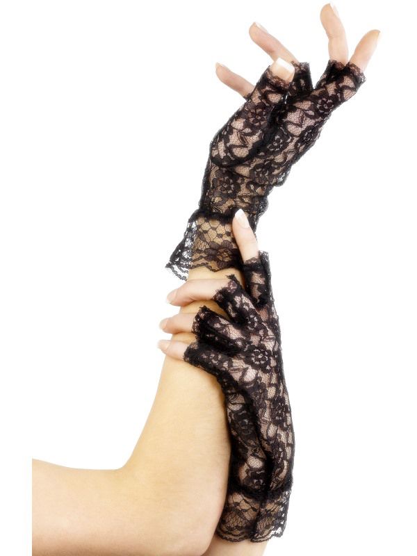 Fever London Korte kanten handschoenen - 5020570982518