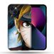 Beschermhoes Apple iPhone 13 (6.1) Beschermhoes compatibel met Magsafe Manga Naruto, wit