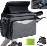 Bol Volant Sacoche Vélo - Gris - Polyester - 5.2L - Étanche