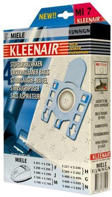 Kleenair HPF MI7 Miele Stofzuigerzakken - 4 stuks