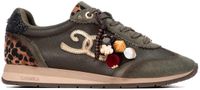 Carmela 16423405 Lage Sneakers Vrouw Khaki Suède/Kunsthaar/Leer EU 38