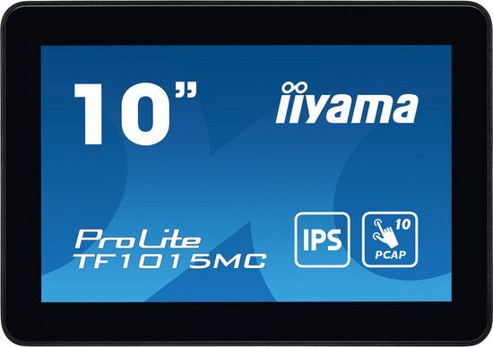 Iiyama TF1015MC-B3 - 10.1" Touchscreen Monitor - 1280 x 800 - IPS - 75 Hz - Black
