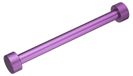 Enrouleur de câble, 16,5 cm, organisateur de câbles pour claviers, violet