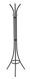 King Home A1007635 Kledinghaken van gelakt staal, zwart, 45 x 45 x 173H