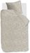 Beddinghouse Linn dekbedovertrek - Eenpersoons - 140 x 200/220 cm - Naturel