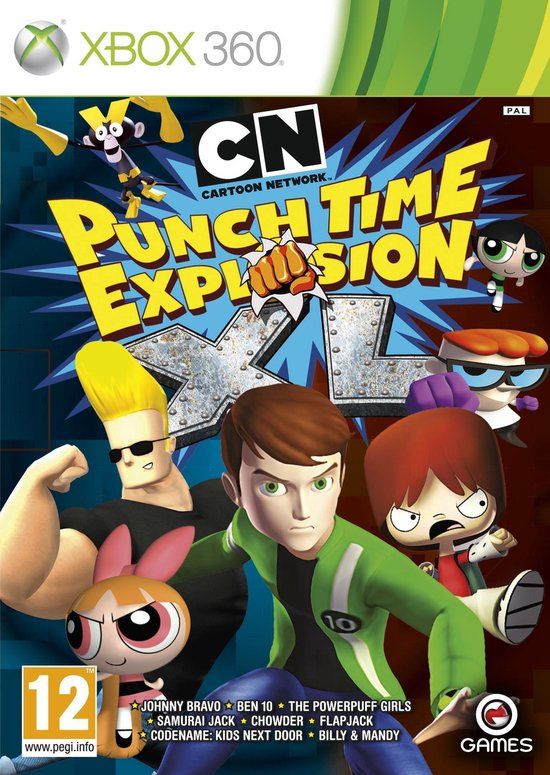 OG International Cartoon Network Punchtime Explosion XL - Xbox 360