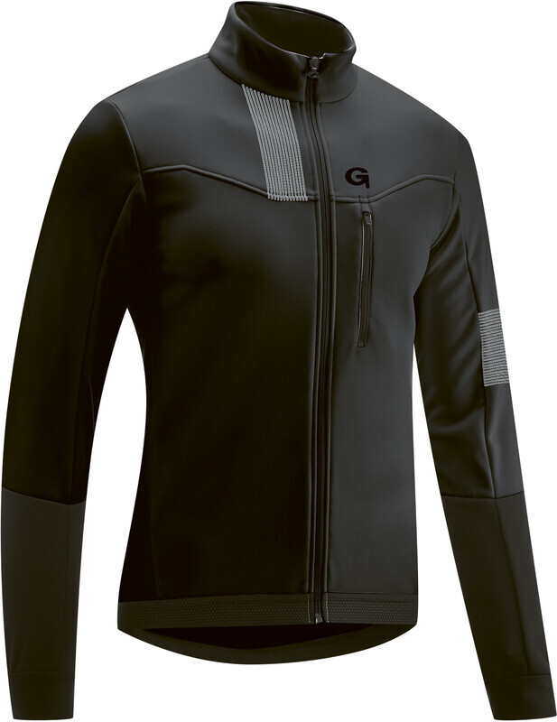 Gonso Valaff Softshell Jack Heren, black/black