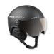 Black Crevice Skihelm met vizier, Gstaad, BCR143921, zwart carbon, mt. S/M