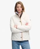 Superdry & Co Superdry Estate Country Liner Jas Dames Off White L