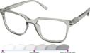 Vista Bonita Leesbril Cubo Photochromic Kadushi Silver +2.00