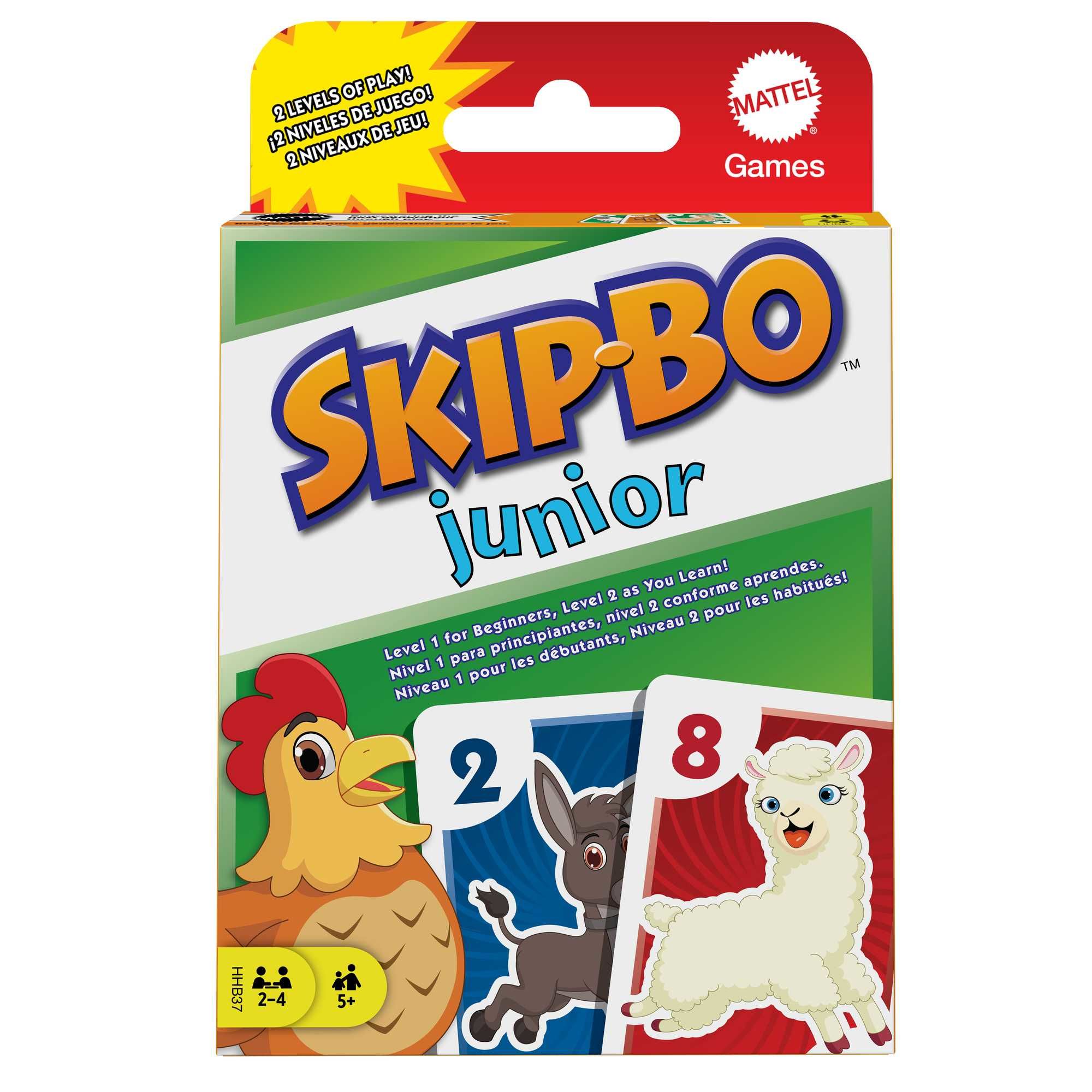 Mattel Games Skip-Bo Junior - Kaartspel - Kinderspel