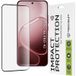 Techsuit Film de protection d'écran pour Oppo A6 Pro 5G / A6 Pro 4G, Verre Trempé, Full Glue, 111D, Noir