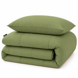 Slaapspeciaal Eazydekdek Hotel Mosgroen All Year Dekbed Enkel 140x220 cm Groen