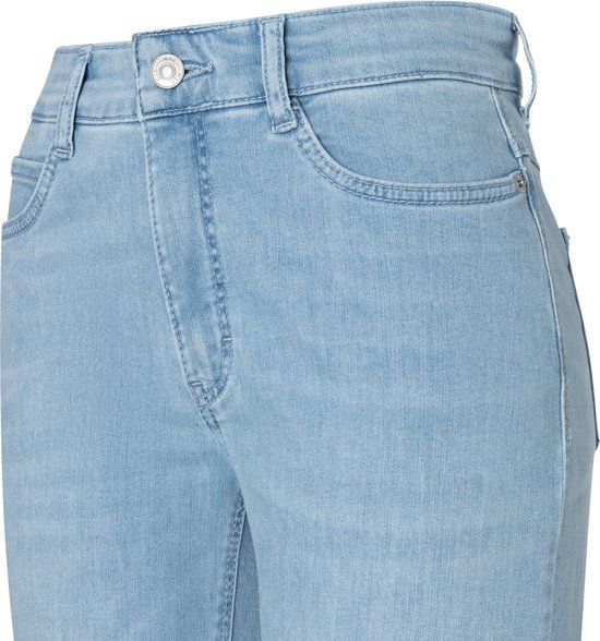 MAC Regular Waist Wide Leg Jeans Light Blue Denim