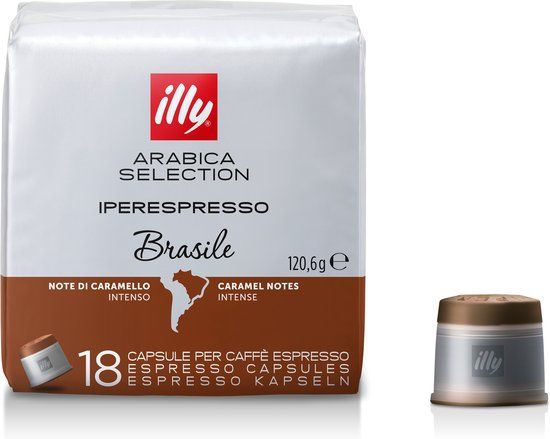 Illy IperEspresso Brazil Koffiecapsules - 18 stuks