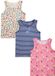 Next - Meisjes - Set van 3 hemdjes met print - Roze