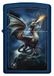 Zippo Lighter, Metal, Navy Matte, One Box