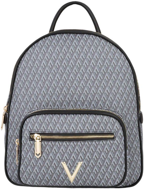 VALENTINO Queen Re Backpack Nero / Multicolor grijs
