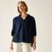 Regatta Damesblouse Nofino met 3/4 mouwen en open kraag