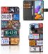 B2Ctelecom Samsung Galaxy A21s Telefoonhoesje met foto Kentekenplaten