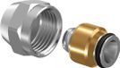 Uponor schroef koppeling - binnendraad x knel - 1/2 x 16mm
