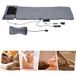 Yissale Tapis de massage 3 en 1 avec vibration, chaleur, massage à rouleaux et télécommande