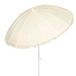 AKTIVE 62432 strandscherm, 16 balken, 200 cm, beige