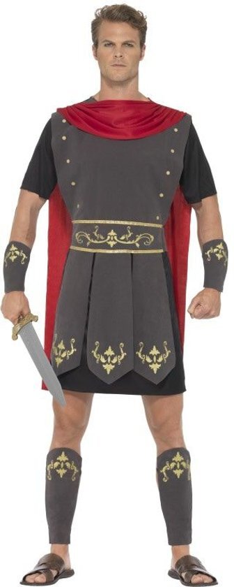 - Strijder Oudheid Kostuum Romeinse Gladiator Enrique Man XL Carnaval kostuum Verkleedkleding