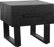 LABEL51 Santos Salontafel - Zwart - Hout - 50 cm